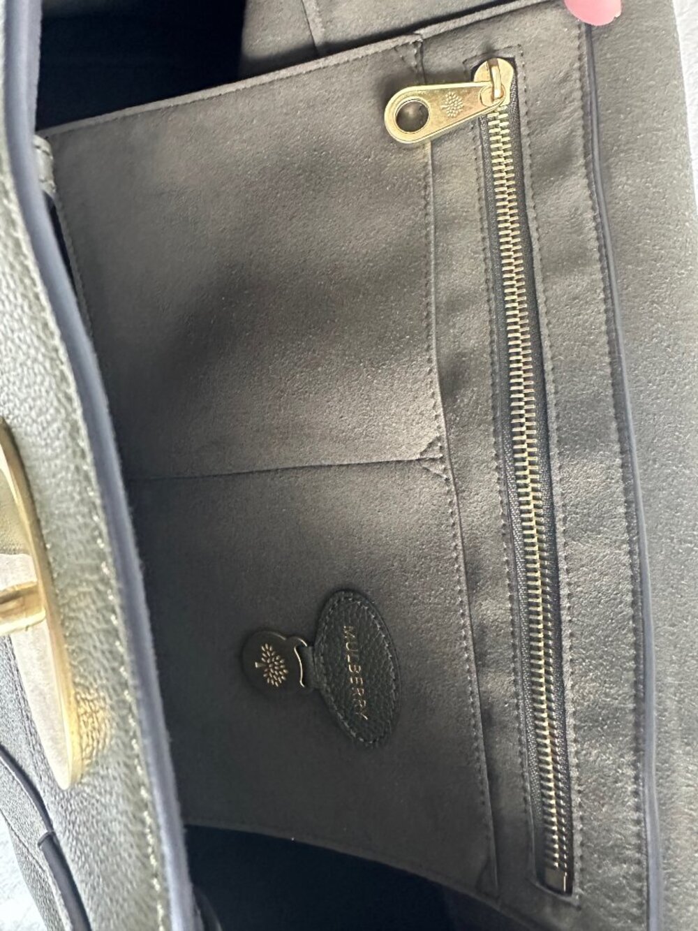 Mulberry - Bayswater Leather Handbag Small - Picture 15 of 15